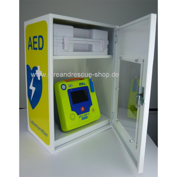 AED Wandschrank mit Alarm